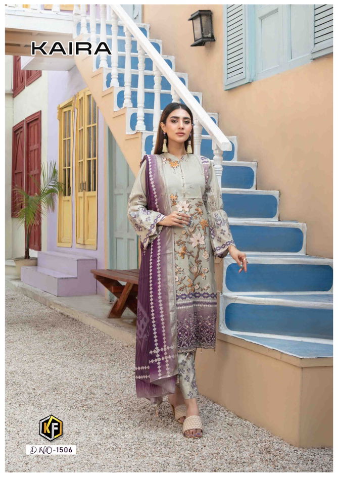 Keval Kaira Vol 15 Karachi Cotton Dress Material Catalog
